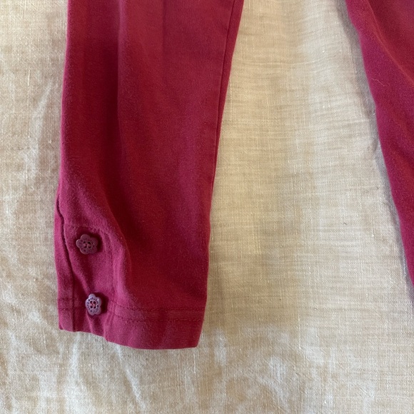 JoJo Maman Bebe fuschia Kids Leggings 2-3 years - Picture 4 of 6